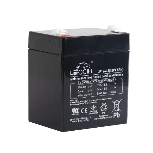 LEOCH 12V 4,5AH KURU TİP AKÜ - LP12-4.5