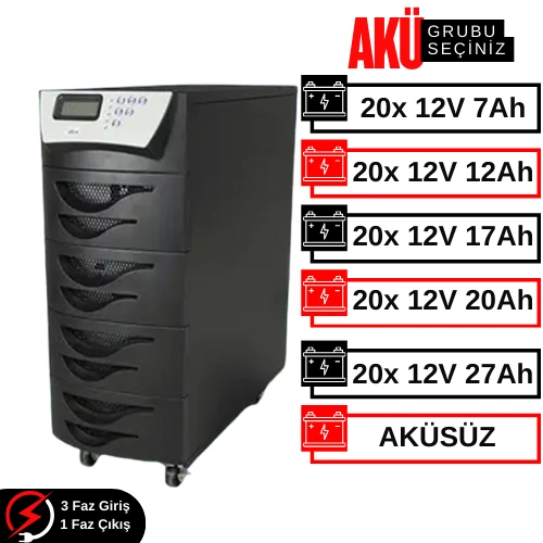 İnform Dsp Multipower 10 kVA Online UPS