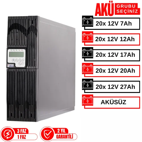 İnform Dsp Multipower 10 kVA Online UPS