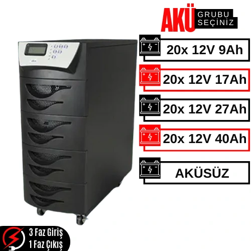 İnform Dsp Multipower 20 kVA Online UPS