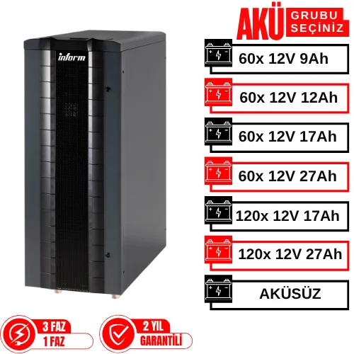 Forte 30kVA Online UPS