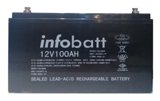 İnfobatt 12V 100Ah Akü