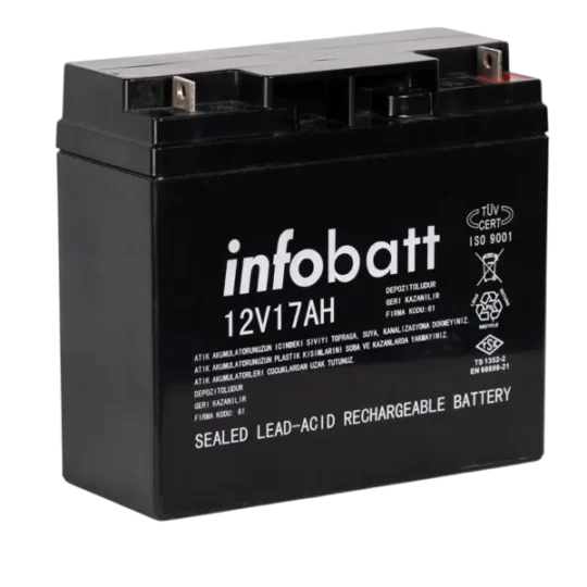 İnfobatt 12V 17AH Kuru Akü
