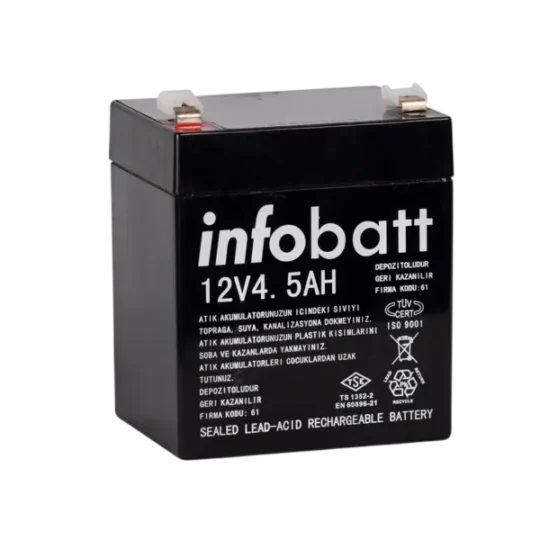 İnfobatt 12V 4.5AH Kuru Akü