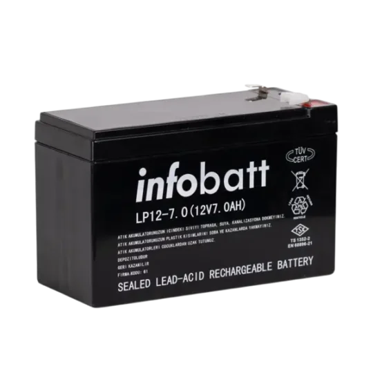 İnfobatt 12V 7AH Kuru Akü
