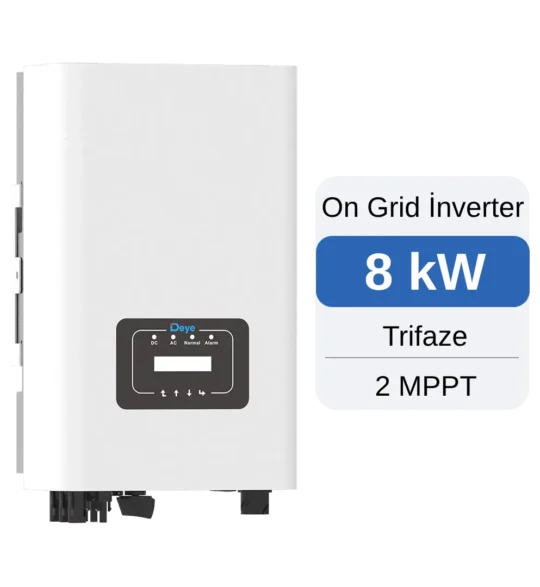 Deye 8 KW Trifaze On Grid İnverter (SUN-8K-G06P3-EU-AM2)