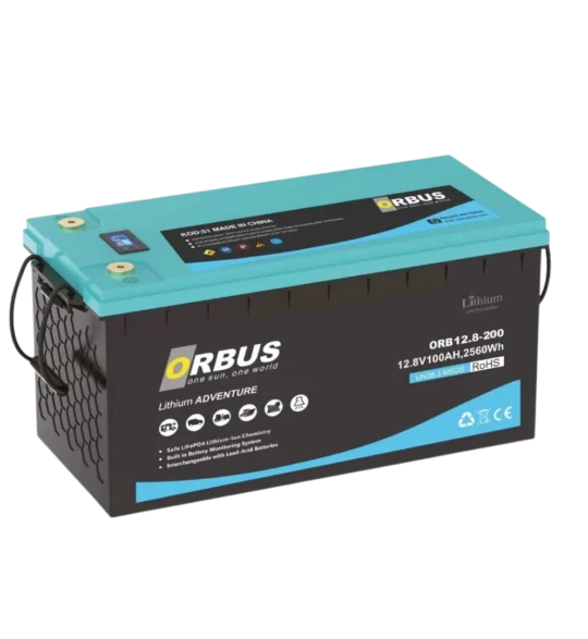 12V 200AH LİTYUM AKÜ - ORBUS LIT 12-200