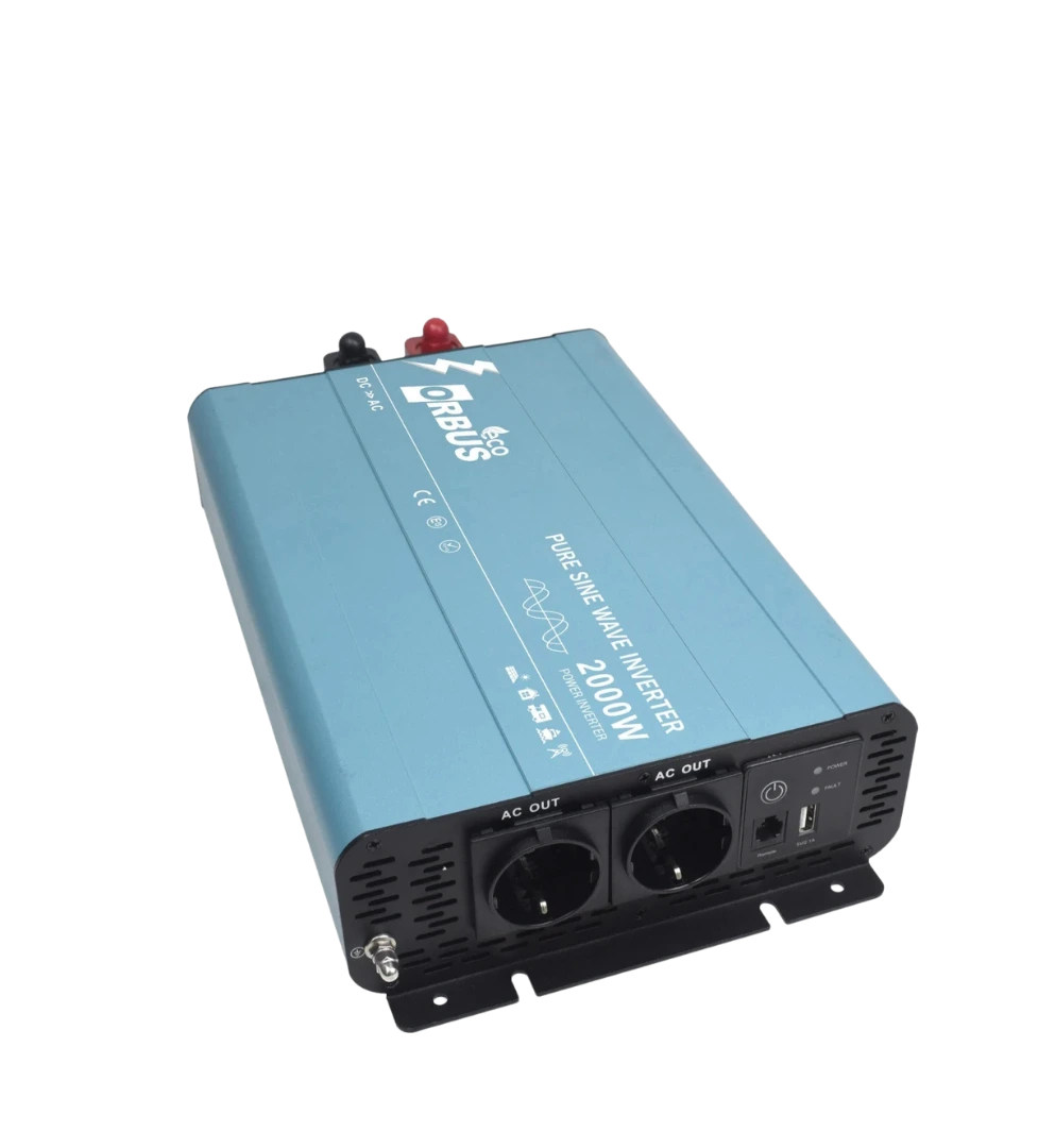 24V 2000W Tam Sinüs İnverter - Orbus Eco OTSE24-2000W
