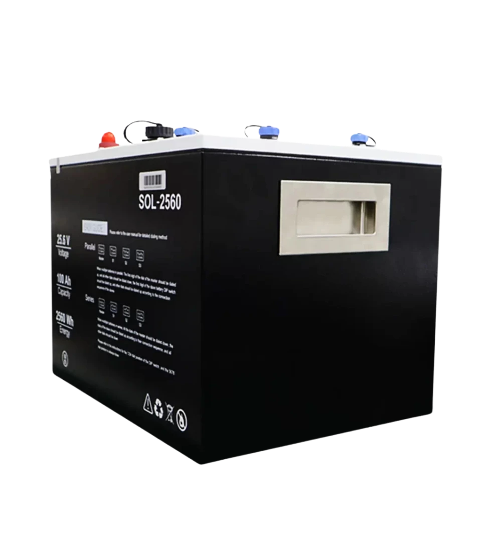 25.6V 100AH LİTYUM AKÜ - SOLİNVED SOL-2560