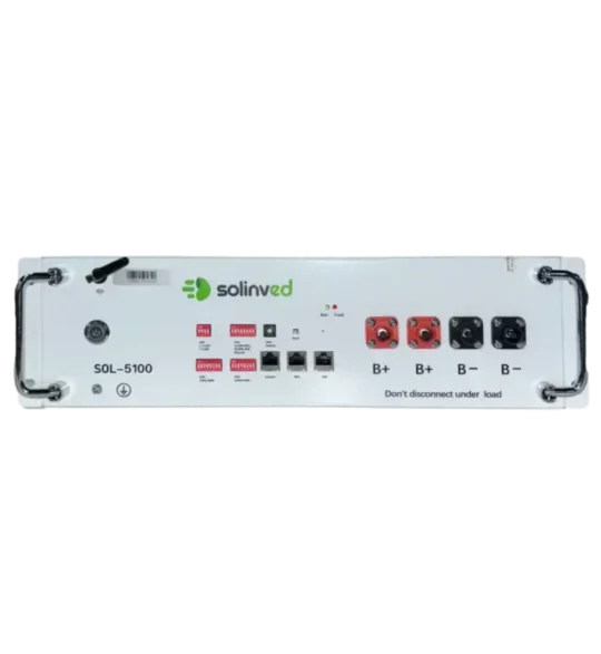 51.2V 100AH LİTYUM AKÜ RACK TİPİ - SOLİNVED SOL-5100